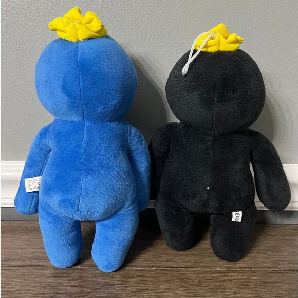 Roblox Rainbow Blue & Black Friends Plush Set - Picture 4 of 6
